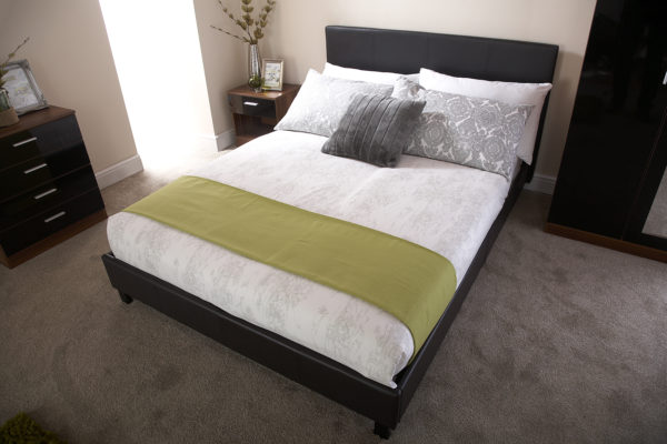 Simplicity Double Bed in A Box | Black