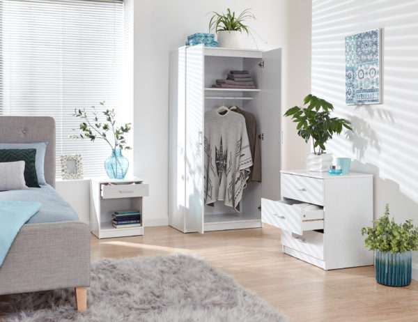 Elgin 3 Piece Bedroom Set | White