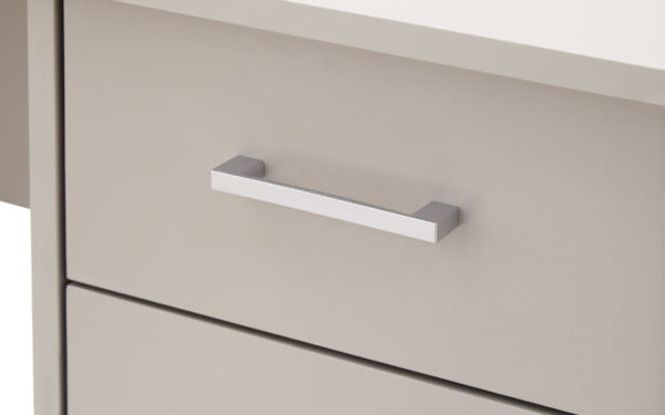 Elgin 2 Drawer Desk | Grey | Self Assembly