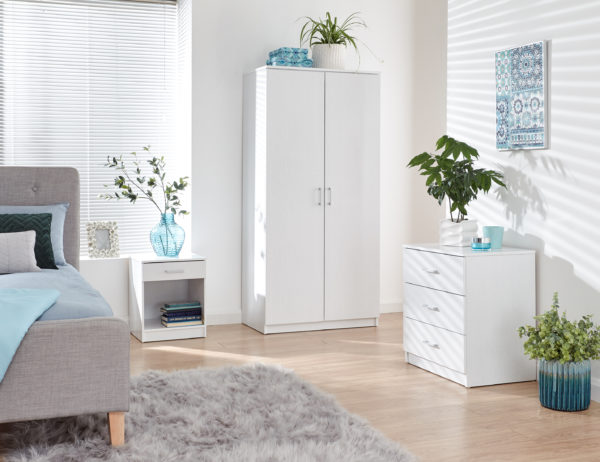 Elgin 3 Piece Bedroom Set | White