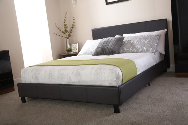 Simplicity Double Bed in A Box | Black