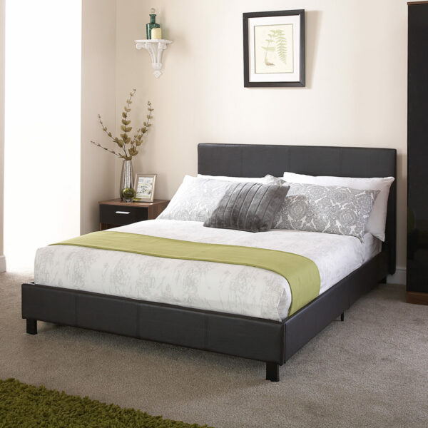Simplicity Double Bed in A Box | Black