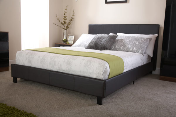 Simplicity Double Bed in A Box | Black