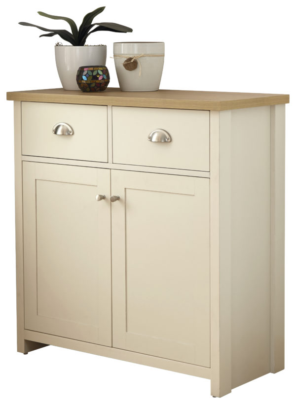 Fife Cream Compact Sideboard | Cream | Self Assembly
