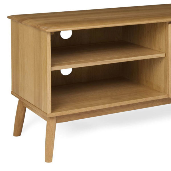 Cheshire Oak 1 Door TV Cabinet