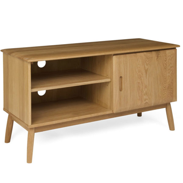 Cheshire Oak 1 Door TV Cabinet