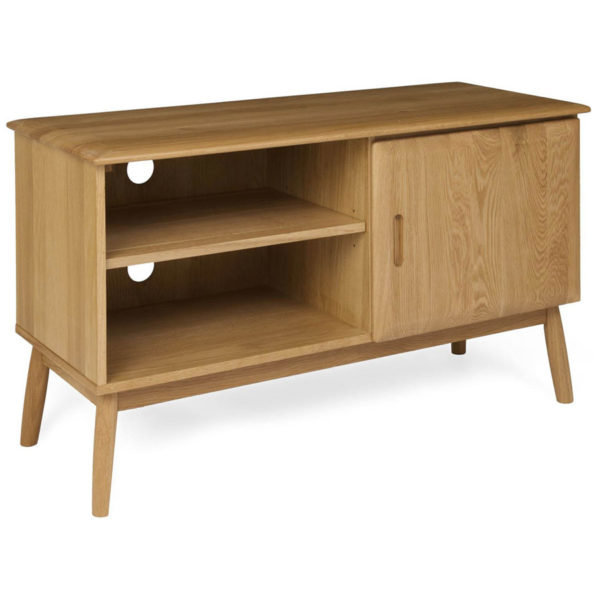 Cheshire Oak 1 Door TV Cabinet