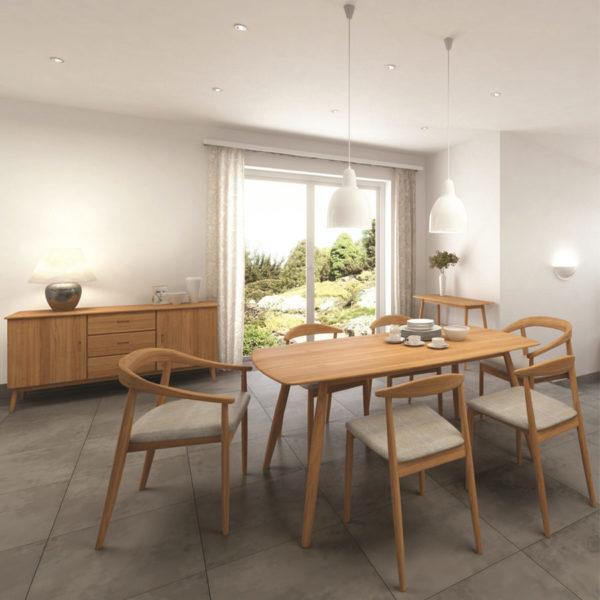 Cheshire Oak Lamp Table
