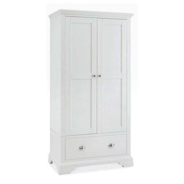 Grenada White Double Wardrobe