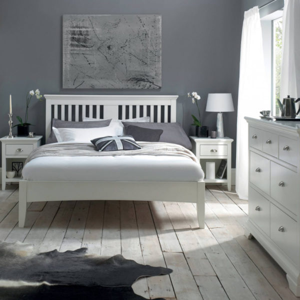 Grenada White Blanket Box