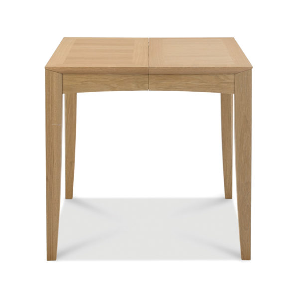 Landlas Oak Extending Dining Table | 80 - 115cm | 2 - 4 People