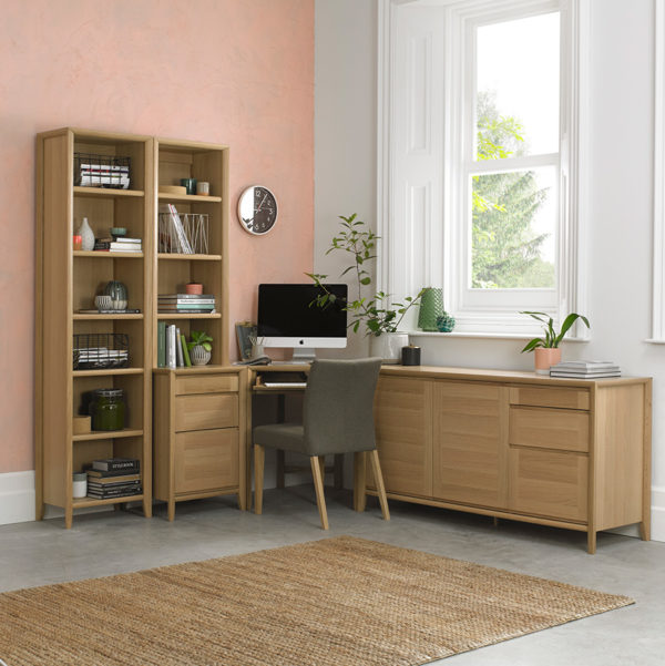 Landlas Oak Desk