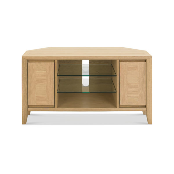 Landlas Oak Corner TV Unit