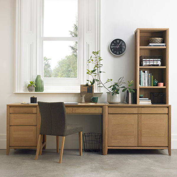 Landlas Oak Desk