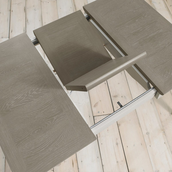 Landlas Grey Extending Dining Table |80-115cm | 2 - 4 People