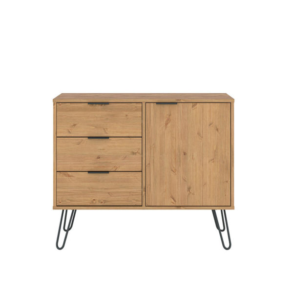 Avila Pine Small Sideboard | Antique Waxed Pine | Self Assembly