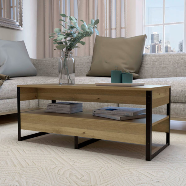 Austin Coffee Table | Bleached Pine | Self Assembly