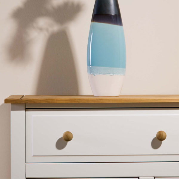 Beauly White 3 Drawer Chest | White | Self Assembly