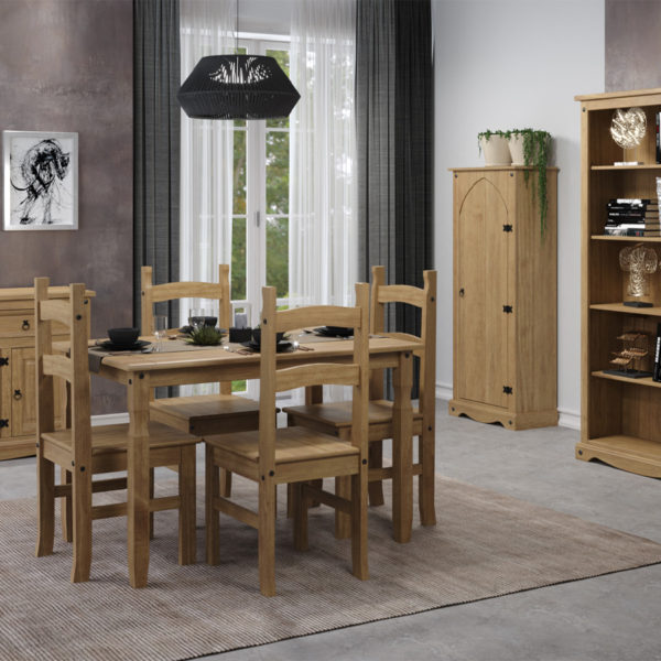 Azusa Small Sideboard | Antique Waxed Pine | Self Assembly