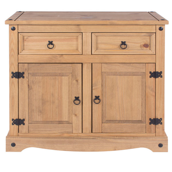 Azusa Small Sideboard | Antique Waxed Pine | Self Assembly