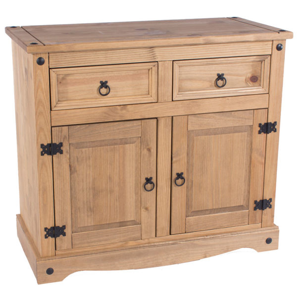 Azusa Small Sideboard | Antique Waxed Pine | Self Assembly