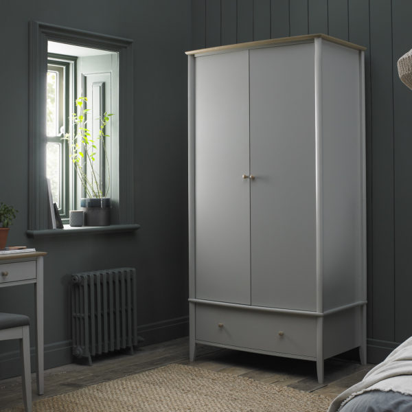 Farndale Double Wardrobe | Grey