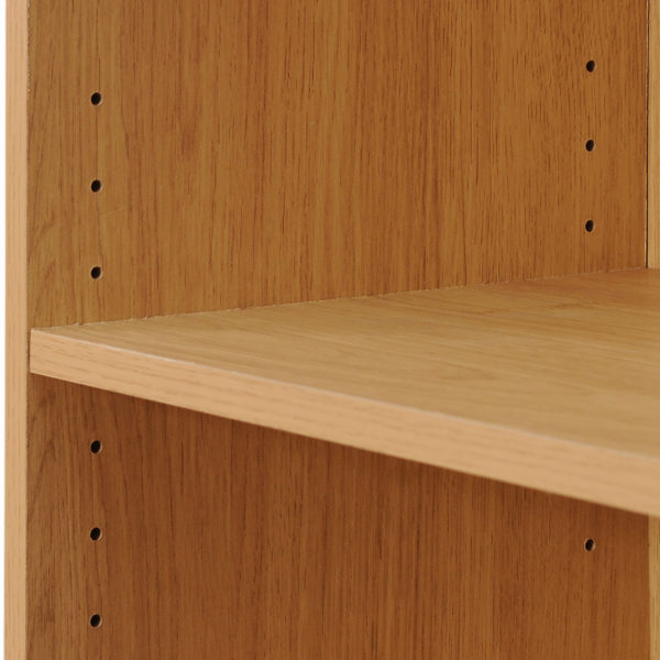 Colbrook Oak Medium Narrow Bookcase | Oak | Self Assembly