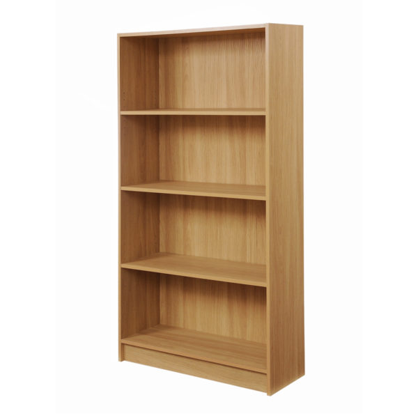 Colbrook Oak Tall Bookcase | Oak | Self Assembly