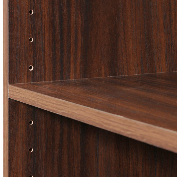 Colbrook Walnut Tall Bookcase | Walnut | Self Assembly