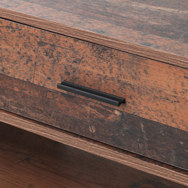 Ashford Coffee Table with 3 Drawers | Oak | Self Assembly