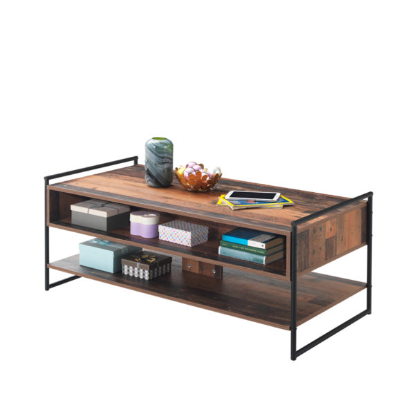 Ashford Coffee Table with 3 Drawers | Oak | Self Assembly