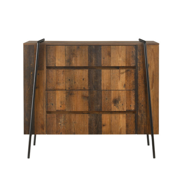 Ashford Chest of 4 Drawers | Oak | Self Assembly