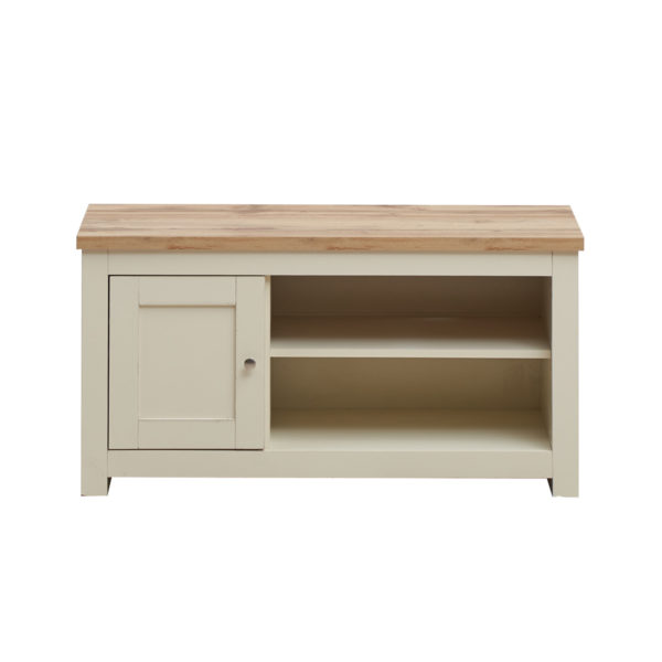 Leigh Cream TV Unit 1 DoorÃ‚Â 1 Shelf | Cream | Self Assembly