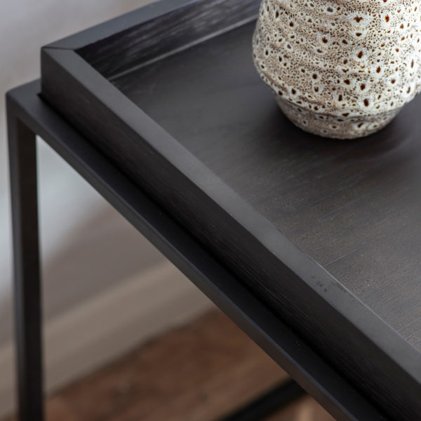 Feyenoord Tray Side Table | Black
