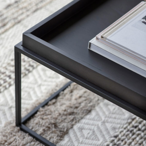 Feyenoord Tray Coffee Table | Black