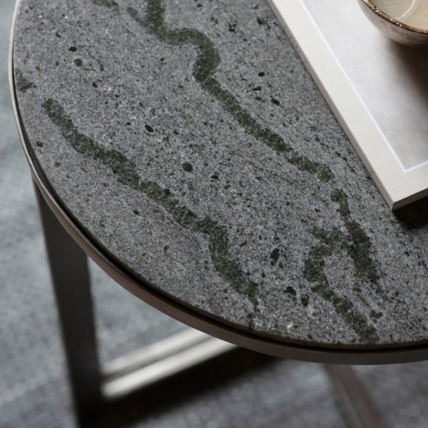 Galway Side Table | Silver