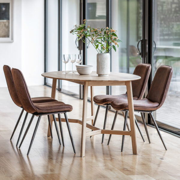 Zeffari Oval Dining Table | Oak