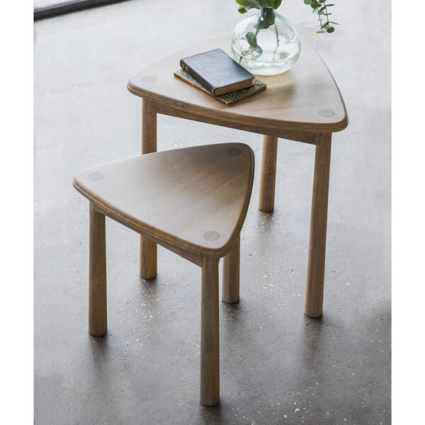 Lythe Nest of 2 Tables | Oak