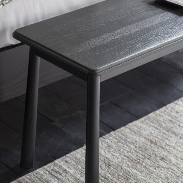 Lythe Dining Bench | Black