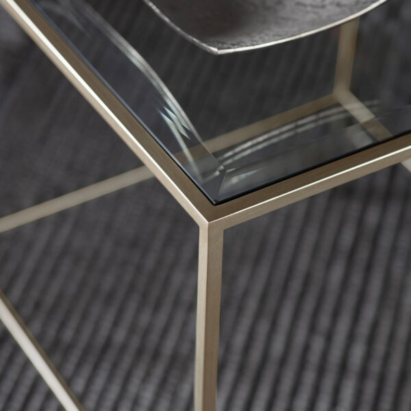Kylemore Side Table | Champagne | Fully Assembled