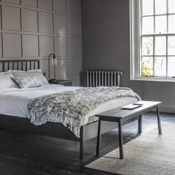 Lythe Dining Bench | Black