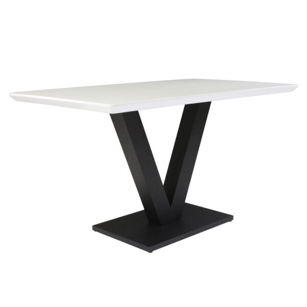 Bybrook Dining Table | White Gloss