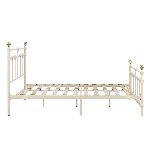 Altai Double Bed | Cream