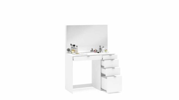 5 Drawer Dressing Table | White