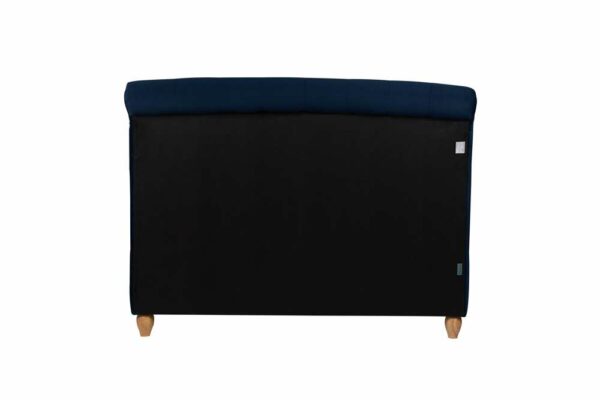 Burren King Bed | Blue
