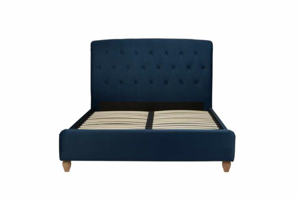 Burren King Bed | Blue
