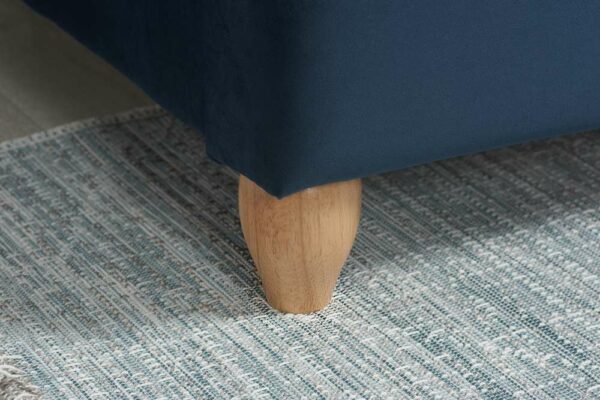 Burren King Bed | Blue