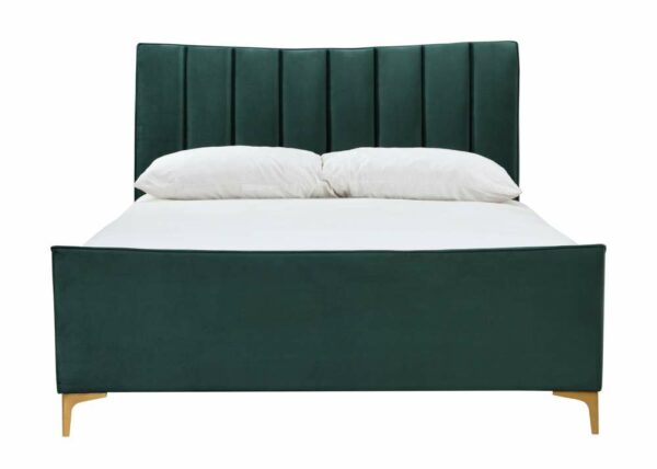 Nixon Small Double Bed | Green