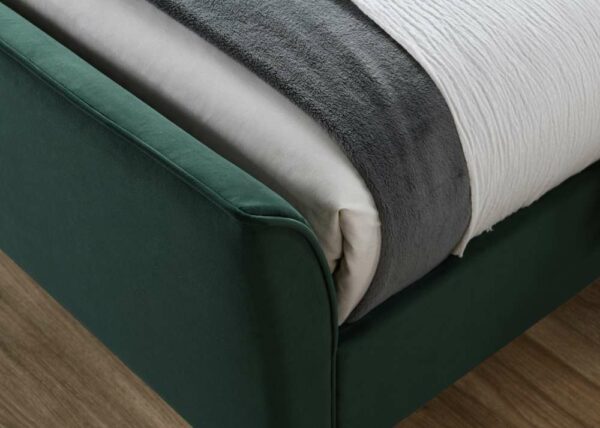 Nixon Small Double Bed | Green