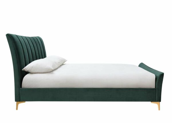 Nixon Small Double Bed | Green